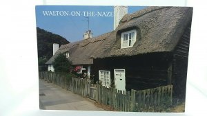 Vintage Postcard Old Cottages at Walton on the Naze Essex