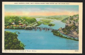 Bridge Harpers Ferry WV Unused c1930s