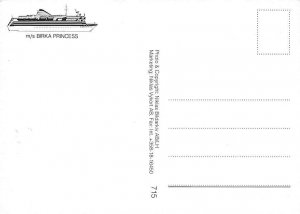 MS Birka Princess Birka Line Ship Unused 