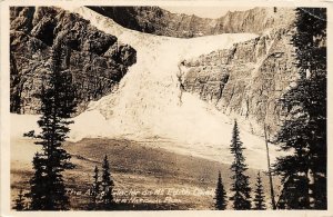 G94/ Jasper National Park Alberta Canada RPPC Postcard Angel Glacier