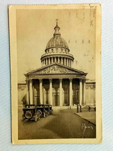 Vintage Postcard 1932 Les Petits Tableaux De Paris Le Pantheon Ancienne eglise