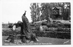 Petersen's Rock Garden between Bend and Redmond, Real Photo - Bend, Oregon OR  