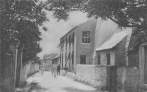 ST, GEORGES BERMUDA POSTCARD (c. 1930s)