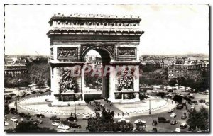 Modern Postcard Paris Arc de Triomphe