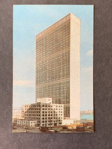 Secretariat Building U.N. Hdq NYC NY Chrome Postcard H1178085108