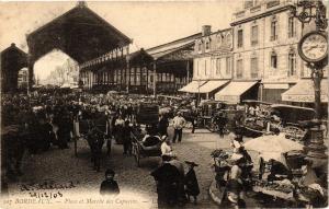 CPA AK BORDEAUX - Place et marché des capucins (192387)