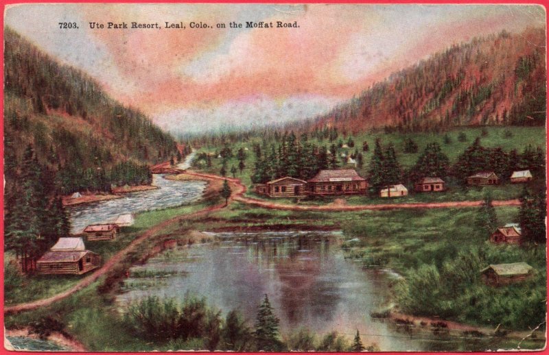 12919 Ute Park Resort, Leal, Colorado, on the Moffat Road 1911