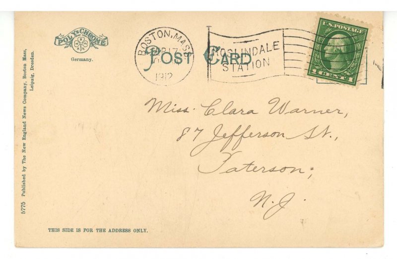 MA - Boston. Tremont Street ca 1905