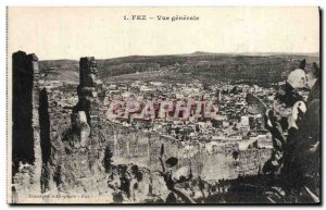 Postcard Old Fez Vue Generale