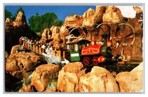 Postcard CA Disneyland Big Thunder Mountain Railroad 