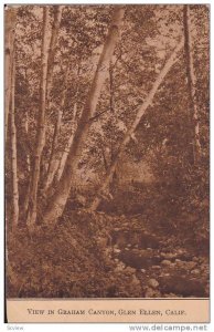 Scenic view in Graham Canyon, Glen Ellen,  California, PU-1912