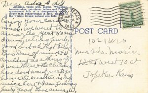 LPS87 AMARILLO Texas LARGE BIG Letter Postcard
