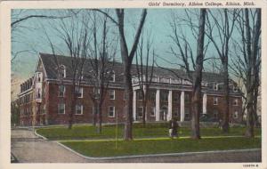 Michigan Albion Girls' Dormitory Albion College Curteich