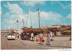 Floating Fruit Market, CURACAO, Netherland Antilles, 1960-1970s