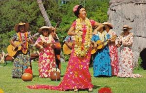 Dancing The Hula Honolulu Hawaii