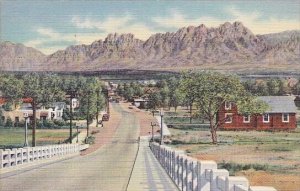 Organ Mountain And Viaduct Las Cruces New Mexico