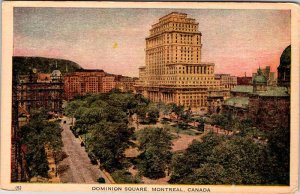 Postcard BUILDING SCENE Montreal Quebec QC AK6061