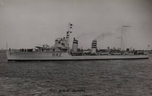 RPPC Photo British Royal Navy HMS Arrow