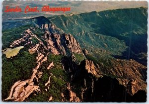 Postcard - Sandia Crest - Albuquerque, New Mexico