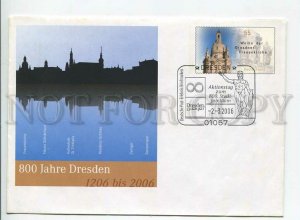 446239 GERMANY 2005 special cancellations 800 years of Dresden Postal Stationery