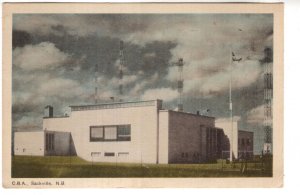 CBA Sackville, New Brunswick, Used 1950, CBC Broadcasting Station