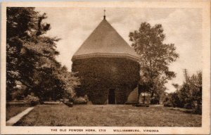 The Old Powder Horn, Williamsburg VA Vintage Postcard S55