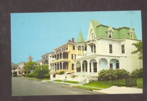 CAPE MAY NEW JERSEY NJ RESIDENCE STREET SCENE VINTAGE POSTCARD