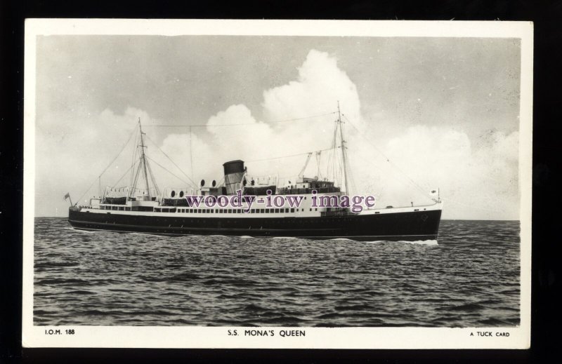 f1440 - Isle of Man Ferry - Mona's Queen - postcard