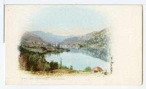 LAKE SAN CRISTOVAL, COLORADO, PRIVATE MAILING CARD, 1898-1902