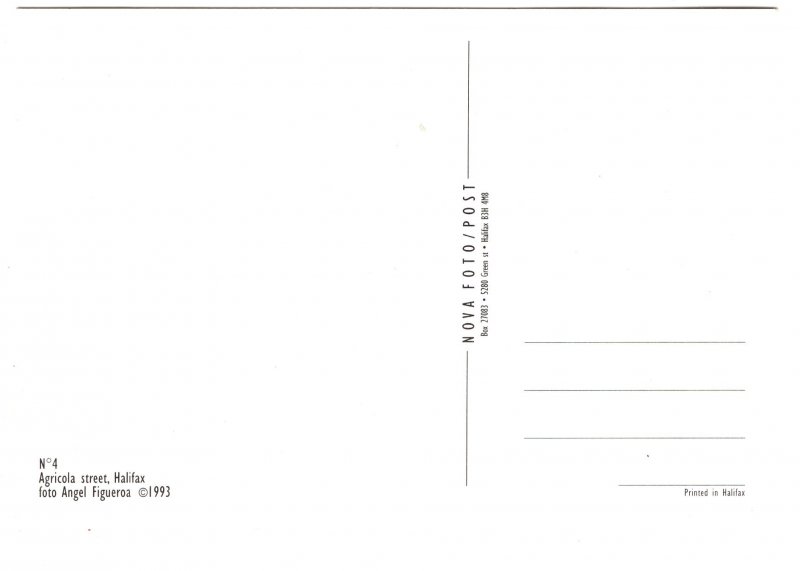 Agricola Street Halifax, Nova Scotia,