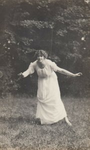 RP JOHNSON Vermont 1900-10s Dancing School Girls 3/3