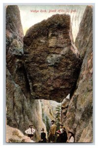 Wedge Rock Black Hills South Dakota SD  1912 DB Postcard T5