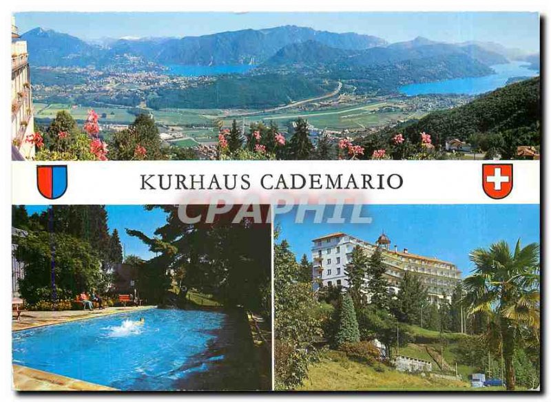 Modern Postcard Kurhaus Cademario Casa di Cura Ti