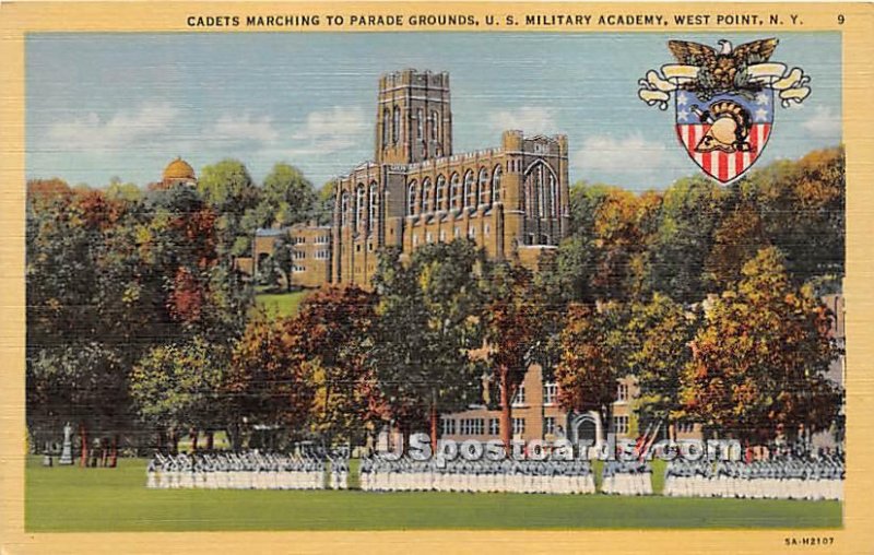 Cadets Marching, US Military Academy - West Point, New York