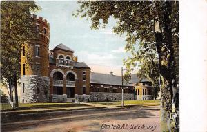 State Armory Glen Falls New York 1905c postcard