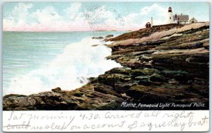 M-83187 Pemaquid Light Pemaquid Point Bristol Maine