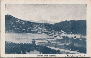 Romania Vedere Spre Doftana Vintage Postcard C118