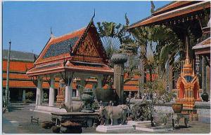 Inside the Temple of the Emerald Buddha - Thailand