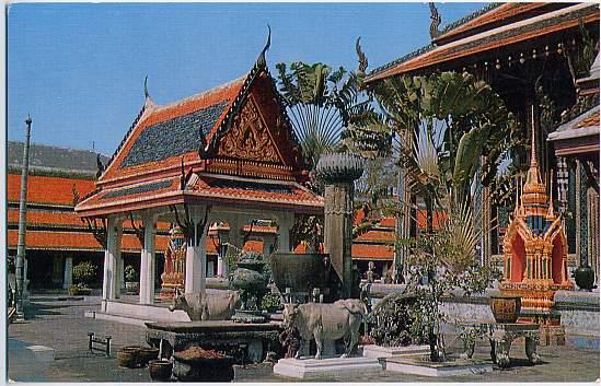 Inside the Temple of the Emerald Buddha - Thailand