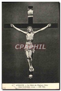 Old Postcard Avignon Christ of Black Penitents John Guillermin 1659