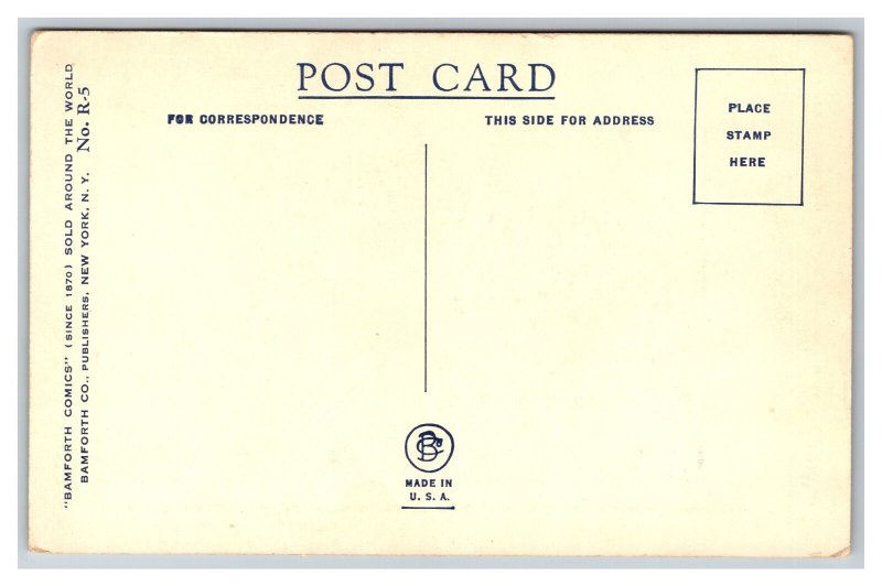 What Am I Losing Now, Gilbert? Your Reputation Dear!! Comic Postcard