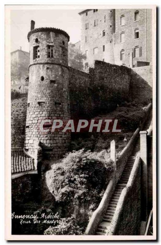 Annonay - Tour des Martyrs - Old Postcard