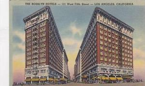 California Los Angeles The Rosslyn Hotels-Are Connected By Marble Subway