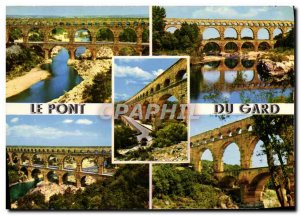 Modern Postcard The Pont du Gard Roman aqueduct