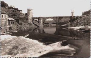 Spain Toledo Alcantara Bridge Over The Tagus Vintage RPPC C107