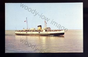 f2512 - British Railway I.O.W. Ferry - Shanklin - Ryde to Portsmouth - postcard