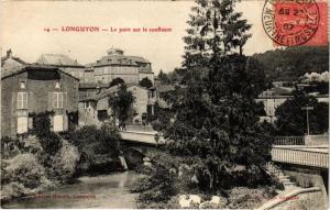 CPA LONGUYON - Le Pont sur le confluent (386184)
