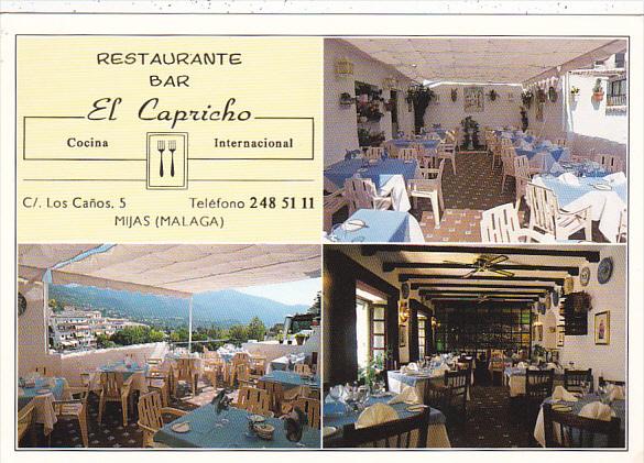 Restaurante Bar El Capricho Mijas Malaga Spain