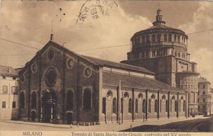 Italy Milano Tempio di Santa Maria delle Grazie 1907