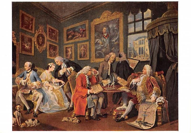 William Hogarth - Marriage Contract